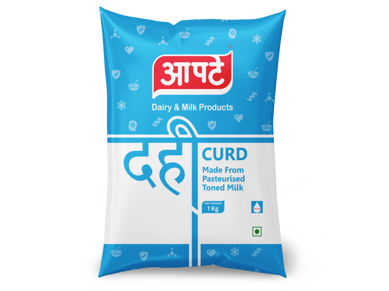 Apte Dairy- Dahi-Pouch-1 Kg