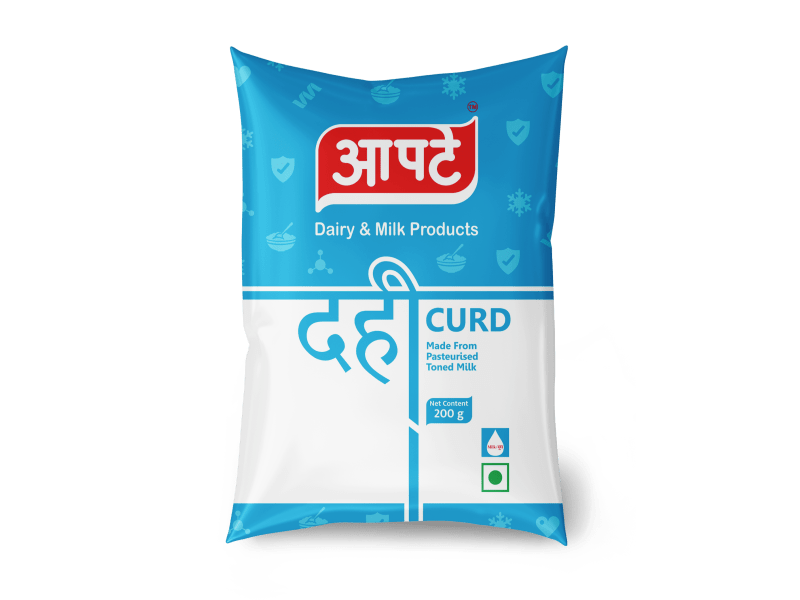 Apte Dairy- Dahi-Pouch-200 g