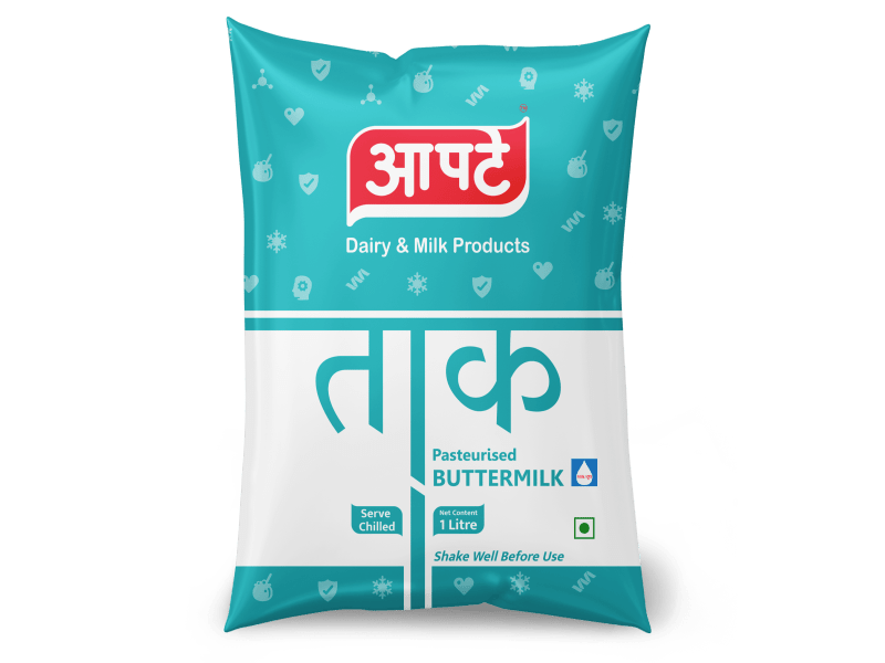 Apte Dairy- Taak-Pouch- 1 Ltr